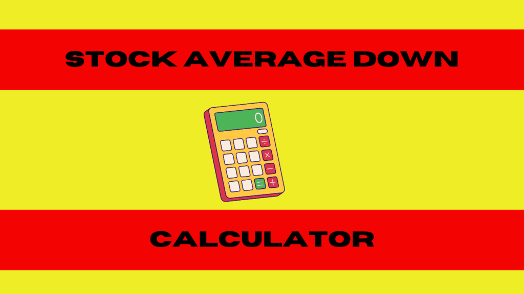 stock average down calculator